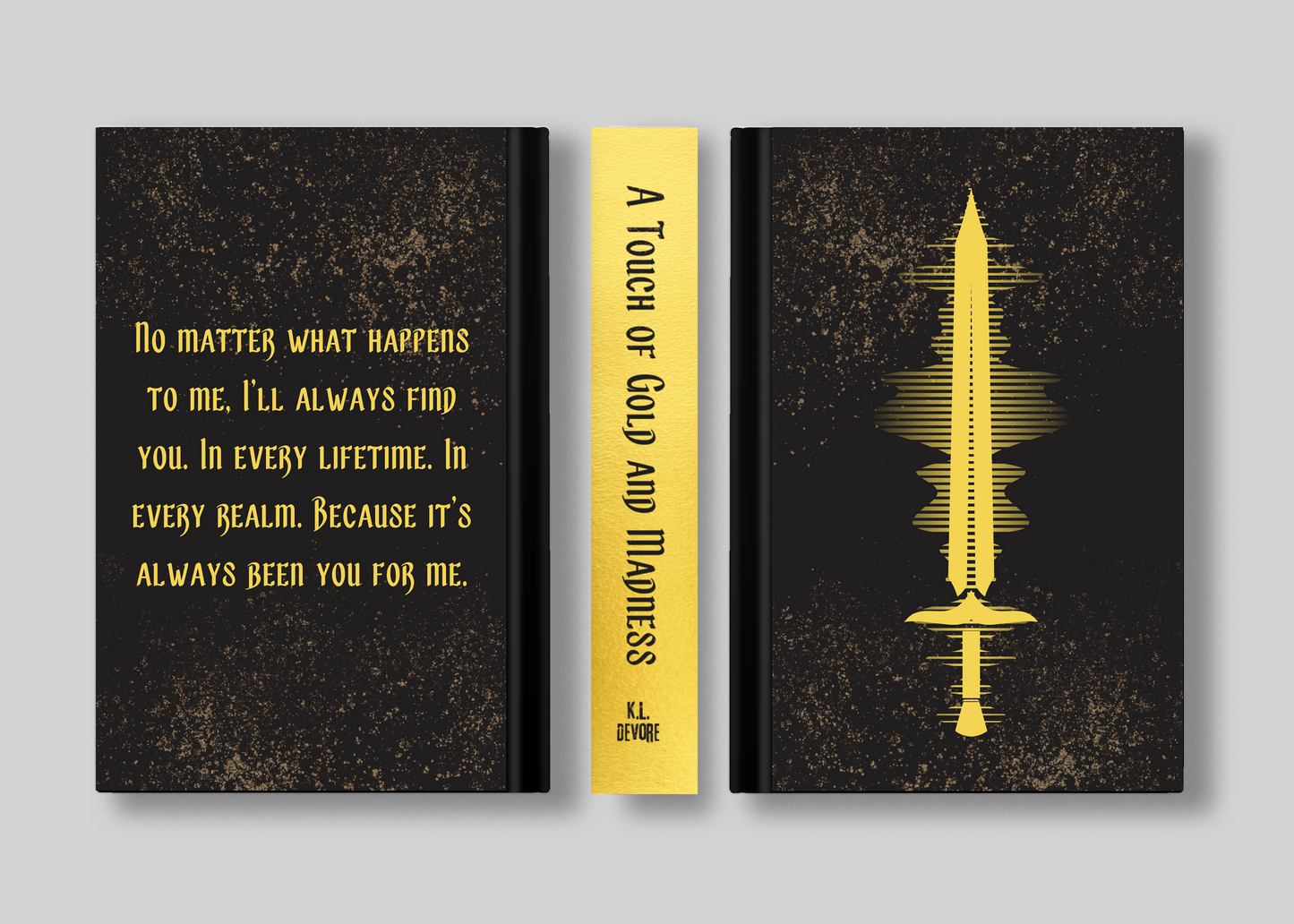 A Touch of Gold and Madness by KL DeVore